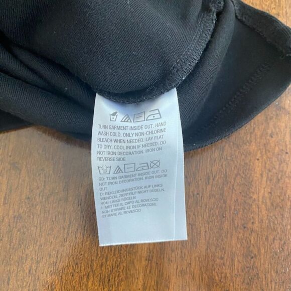 Quacker Factory T-Shirt Women's XL Black Ice Cream Cotton Embellished Embroidery - Picture 12 of 16